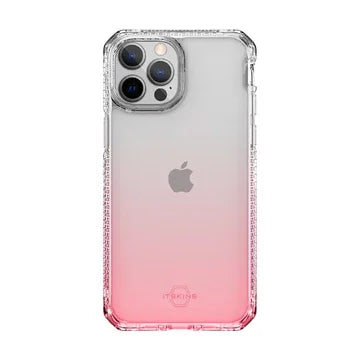 Itskins Hybrid Ombre iPhone 13 Pro Cover - Pink - Tashqila Itskins Hybrid Ombre iPhone 13 Pro Cover - Pink - Tashqila